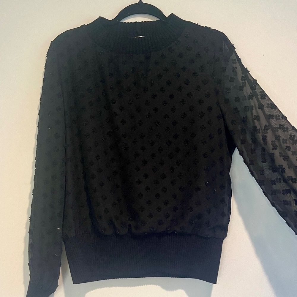 Sheer Blouse ( NTW) Size M